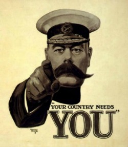 Your Country Needs you 250